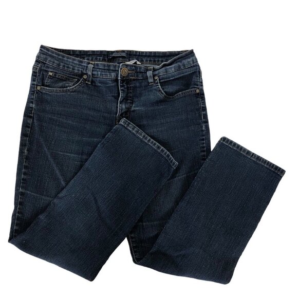 Bandolino Womens Jeans Size 10S Mandie Jeans Straight Leg Mid Rise Pockets - Picture 1 of 16